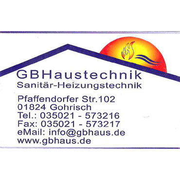 GBHaustechnik Sanitär-Heizungstechnik